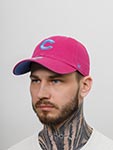 Бейсболка 47 BRAND арт. B-BLPRK05GWS-OH Chicago Cubs MLB (ярко-розовый)